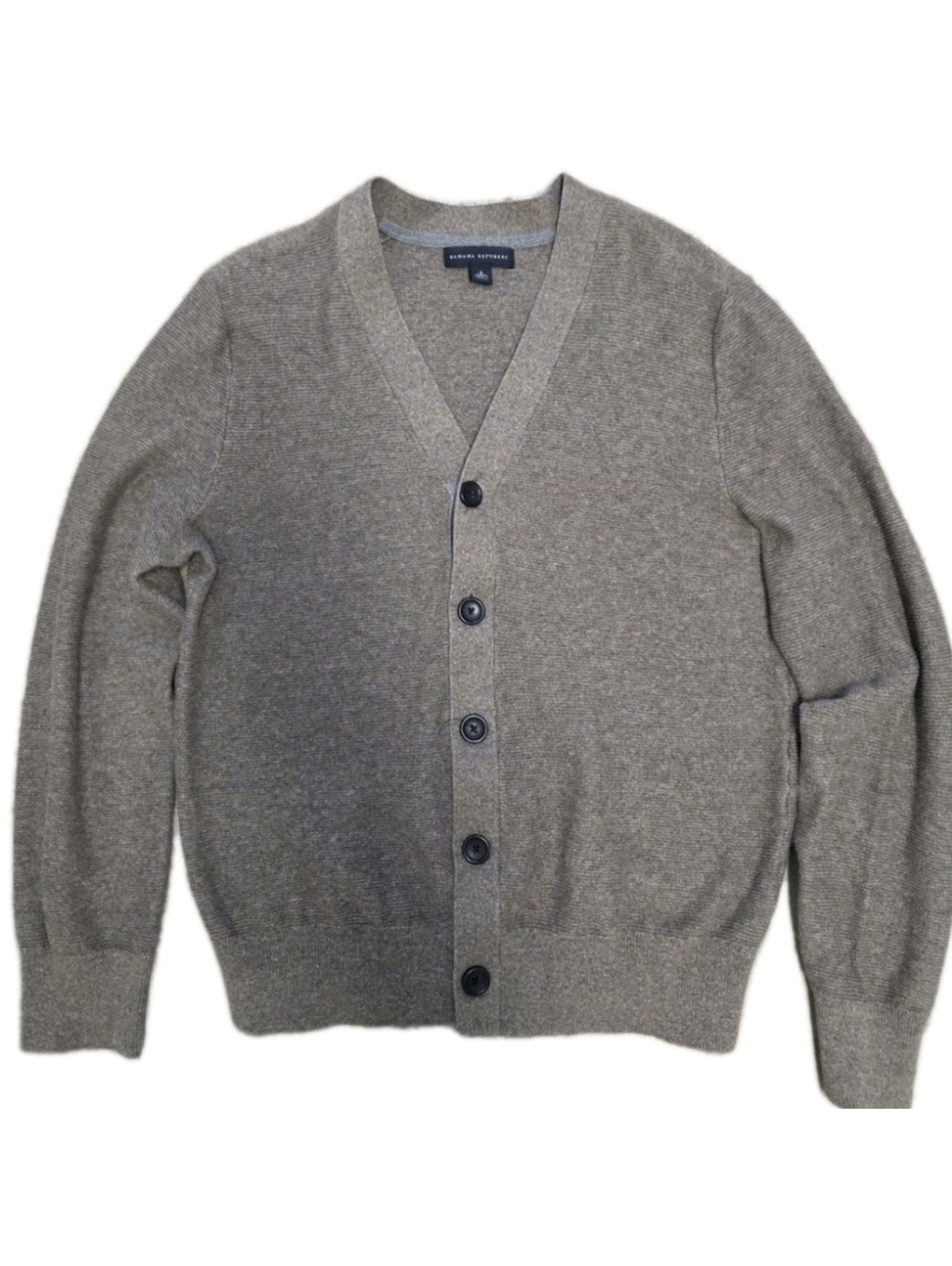 Banana Republic Womens Cardigan Sweater Brown Size Small Preppy Neutral Fall